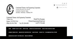 Desktop Screenshot of continentalchimney.com